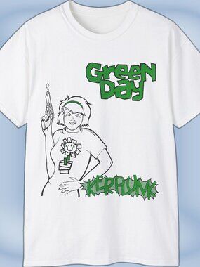 Rare Vintage Style 90s Green Day Kerplunk Shirt
